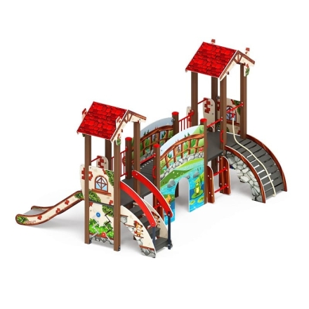 В гостях у сказки - ДИК 1.05.01-С - Игровой комплекс H=900, фото 4