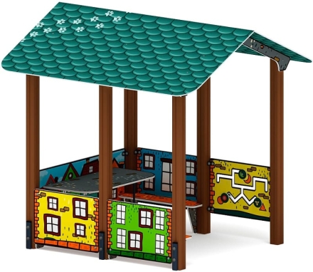 Домик большой 2 (Город) МФ 10.01.08-01, фото 2