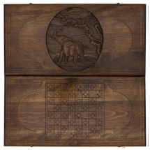 Нарды резные "Слон", Ustyan Нарды резные "Слон", Ustyan