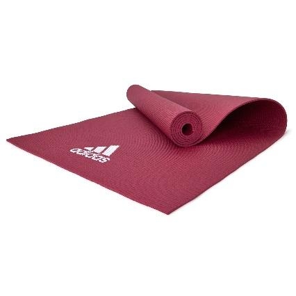 Коврик (мат) для йоги Adidas, цвет «загадочно-красный», ADYG-10400MR, фото 2