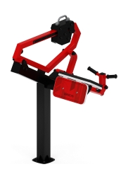 Бицепс стоя (красный) - Уличный тренажер - СТ 035-11.И1, фото 1