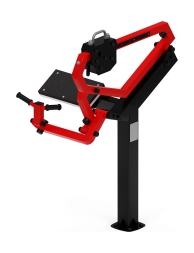 Бицепс стоя (красный) - Уличный тренажер - СТ 035-11.И1, фото 2
