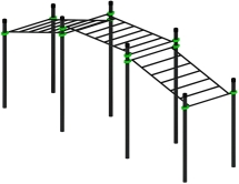Воркаут ЛОВ 108 зеленый ВТ 102.22-02 Воркаут ЛОВ 108 зеленый ВТ 102.22-02