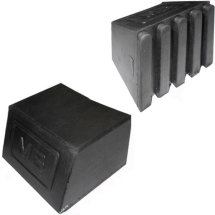 Подпятник резиновый для профиля 60х40мм, черный Подпятник резиновый для профиля 60х40мм, черный