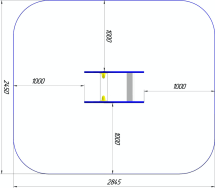 Качалка на пружине Космонавт КБ-47.1 для игровой площадки