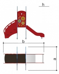 Горка Romana 111.23.00 Ракета для детских площадок, фото 3 Горка Romana 111.23.00 Ракета для детских площадок, фото 3