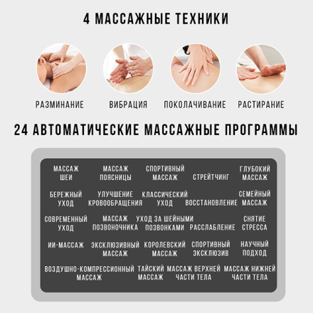 Массажное кресло Méridien Houston (black), фото 13