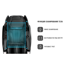 Массажное кресло Méridien Houston (black), фото 9