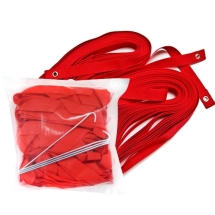 Компл. для разметки площ. для пляж. вол., арт.FS-R-№01, ленты ПЭ,шир.3 см,8х16 м,4 мет.колышка,красн Компл. для разметки площ. для пляж. вол., арт.FS-R-№01, ленты ПЭ,шир.3 см,8х16 м,4 мет.колышка,красн