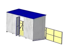 Бокс для штрафников и судей 4,9х1,5х2,6 м Бокс для штрафников и судей 4,9х1,5х2,6 м