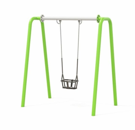 Качели Н24.043001 металлические для детской площадки, фото 1