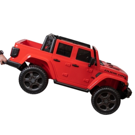 Электромобиль Jeep Rubicon 6768R красный, фото 5