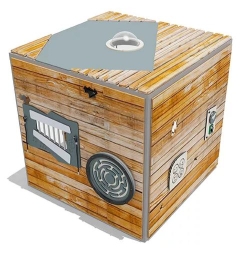 Игровой комплекс Эко Кубус VST 4505 для детской площадки, фото 2 Игровой комплекс Эко Кубус VST 4505 для детской площадки, фото 2