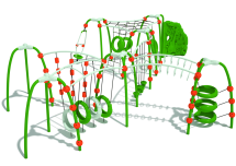 Спортивный комплекс СК-005 для уличной площадки Спортивный комплекс СК-005 для уличной площадки