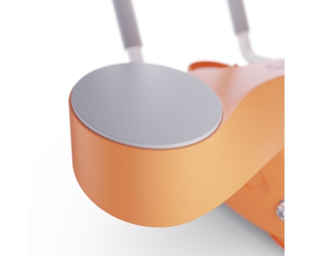 Тренажёр для пресса AB Roller SND оранжевый с ковриком 45 х 30 x 3.5 cм, фото 11