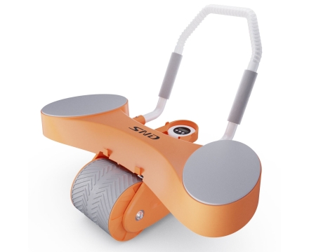 Тренажёр для пресса AB Roller SND оранжевый с ковриком 45 х 30 x 3.5 cм, фото 1