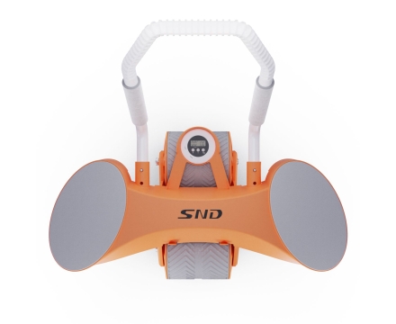 Тренажёр для пресса AB Roller SND оранжевый с ковриком 45 х 30 x 3.5 cм, фото 2