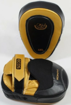 Лапы боксерские ECOS Punch Black-Gold Gel