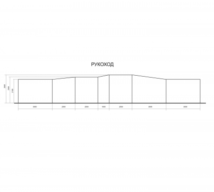 Рукоход разновысокий, фото 1
