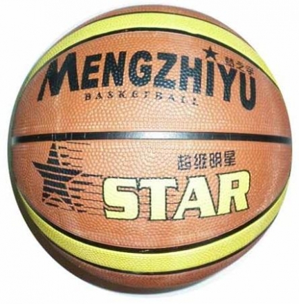 Мяч баскетбольный №7, Star (резина), фото 1