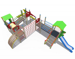 Детский игровой комплекс Переходы ДИО 13090, фото 2