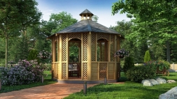 Восьмигранная беседка Оникс, фото 1
