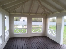 Прямоугольная беседка Аляска Прямоугольная беседка Аляска