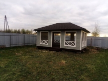 Прямоугольная беседка Аляска Прямоугольная беседка Аляска