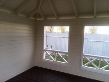 Прямоугольная беседка Аляска Прямоугольная беседка Аляска