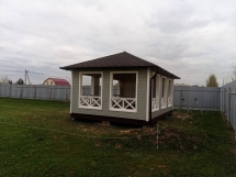 Прямоугольная беседка Аляска Прямоугольная беседка Аляска