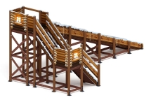 Горка Зима (коричневый) (под анкера) - ИО 49.01.03-03.И1 - Н=3000 Горка Зима (коричневый) (под анкера) - ИО 49.01.03-03.И1 - Н=3000