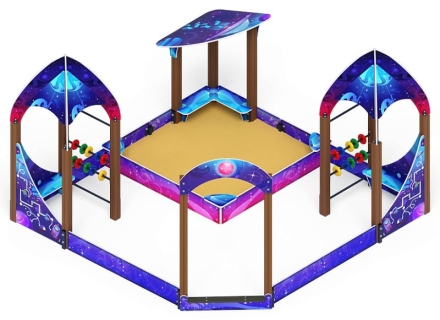 Песочный дворик Космопорт (Космос) - ИО 6.14.02-02, фото 1