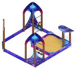 Песочный дворик Космопорт (Космос) - ИО 6.14.02-02, фото 3