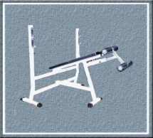 Скамья для жима лежа с отрицательным углом наклона В-005 