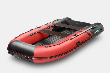 GLADIATOR E 420 S Jet с тоннелем Красно-черный моторная лодка ПВХ, фото 1