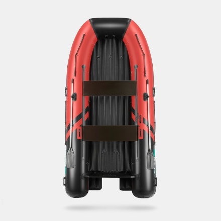 GLADIATOR E 420 S Jet с тоннелем Красно-черный моторная лодка ПВХ, фото 4