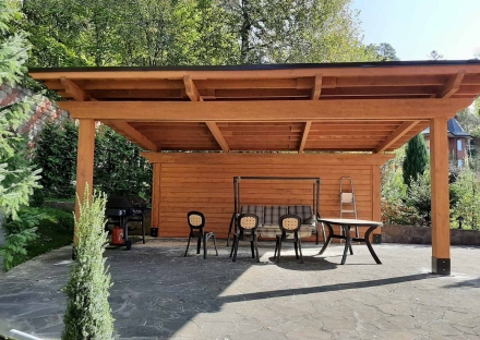 Навес для авто ЖЮЛЬВЕРН Премиум комплектация, фото 1