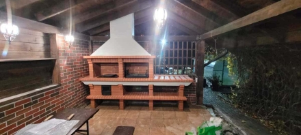 Печь Аристократ 730 Прямоугольный кирпич желтый, фото 5