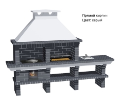 Печь Аристократ 730 Прямоугольный кирпич желтый, фото 14