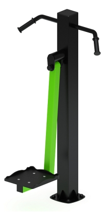 Маятник (зеленый) - Уличный тренажер - СТ 004-12.П, фото 4