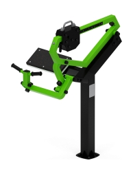 Бицепс стоя (зеленый) - Уличный тренажер - СТ 035-12.И1, фото 1