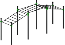 Воркаут ЛОВ 89 зеленый ВТ 101.22-02 Воркаут ЛОВ 89 зеленый ВТ 101.22-02