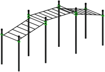 Воркаут ЛОВ 89 зеленый ВТ 101.22-02 Воркаут ЛОВ 89 зеленый ВТ 101.22-02