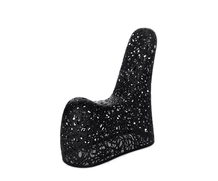 Узкое кресло &quot;SOLO Chair&quot; из базальта, фото 1