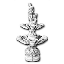 Фонтан античный "Девушка у родника" артикул 758 Фонтан античный "Девушка у родника" артикул 758