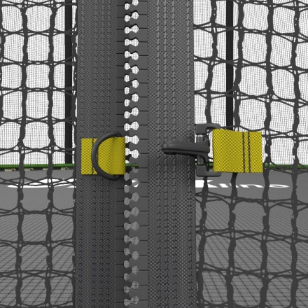 Батут Unix line Simple 10 ft Color (inside) с защитной сеткой, фото 7