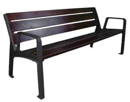 Скамейка уличная Экстра, Сосна 1,2 м, фото 1