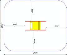 Качалка на пружине Ракета КБ-47 для игровой площадки