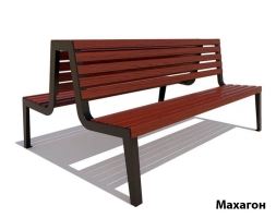 Парковая скамейка Магадан, Лиственница 2,5 м, фото 4 Парковая скамейка Магадан, Лиственница 2,5 м, фото 4
