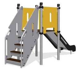 Горка Romana 110.03.00 H=950 для детских площадок, фото 4